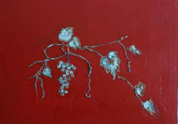 448 Weinblaetter 70x50