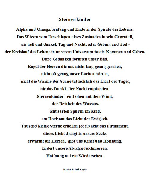 sternenkinder text